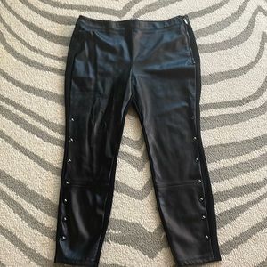 WHBM Leather Leggings